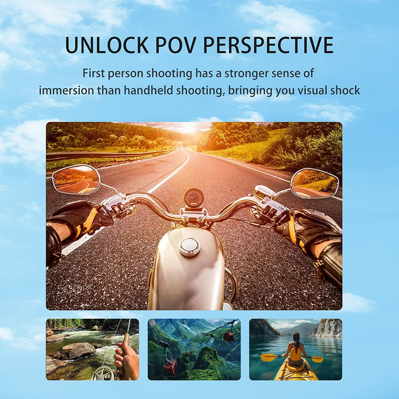 كاميرا رياضية مغناطيسية قوس الإفراج السريع ، تثبيت على الرقبة لبطل GoPro 13 ، Insta Ace ، DJI العمل 4 5 Pro ، إكسسوارات بوف