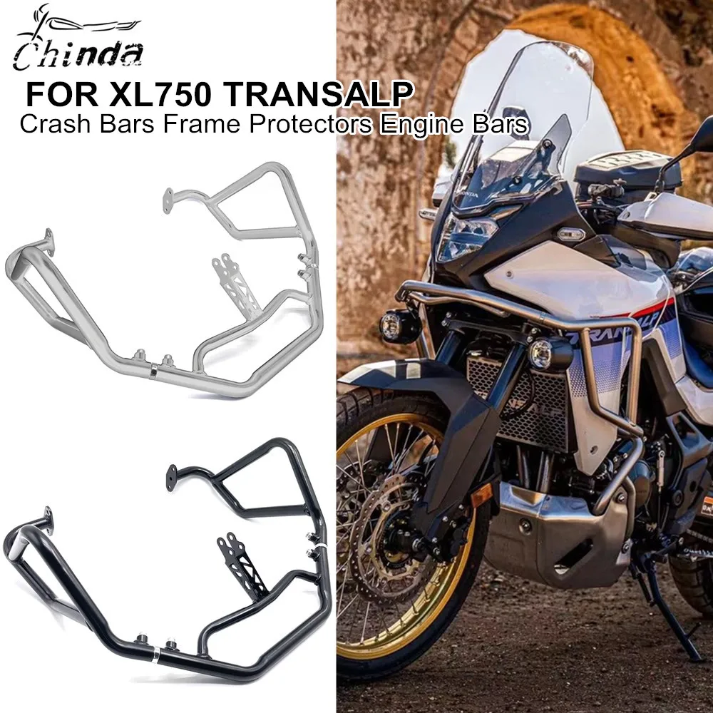 

Motorbike Engine Bumper Body Protectors Crash Bars For Honda XL750 TRANSALP XL 750 xl750 xl 750 2023 2024