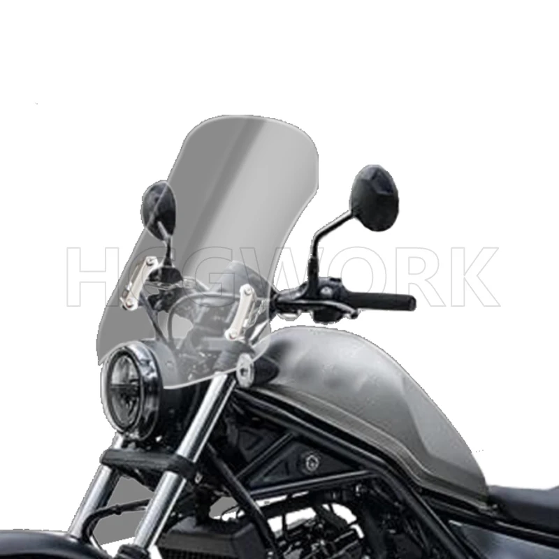 Motorcycle Accessories Windshield Hd Transparent Heighten for Honda Cm300 Cm500