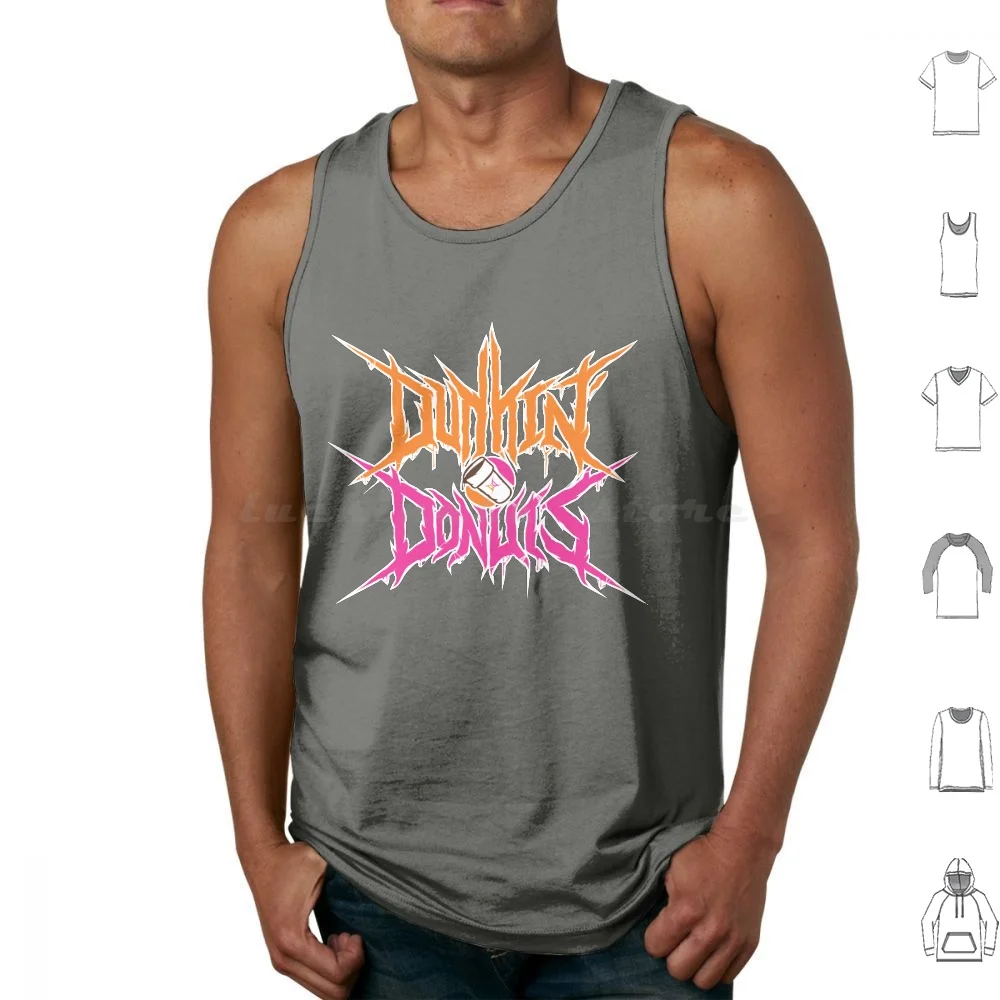 Active First Wave Venom Bathory Death Metal Donut Logocool Gift Tank Tops Print Cotton Active First Wave Venom Bathory