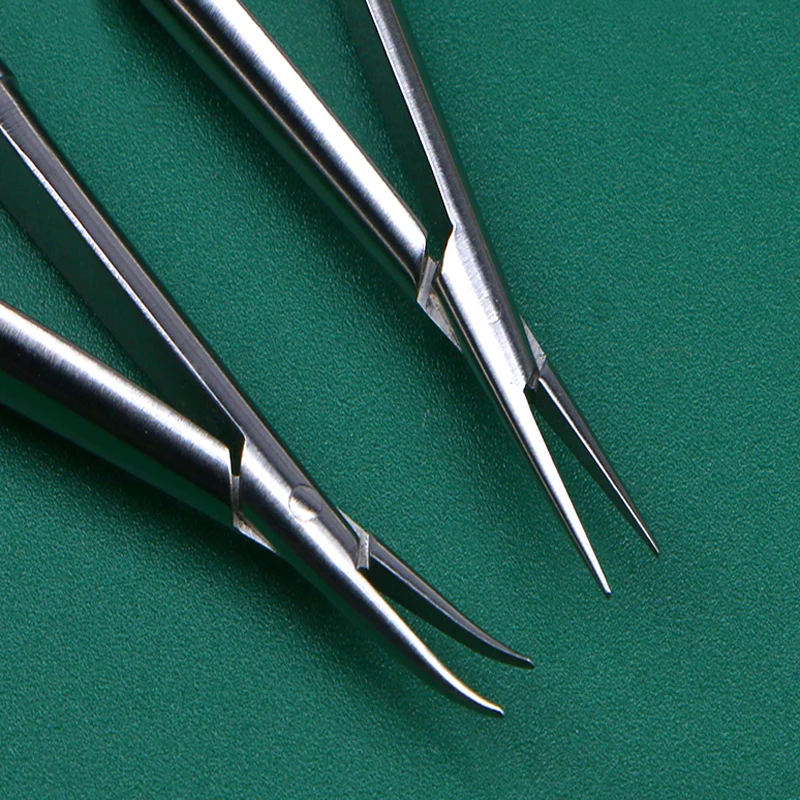 Ophthalmic microscope needle forceps, cosmetic plastic surgery, titanium alloy needle forceps