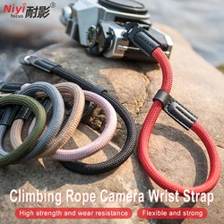 Camera Wrist Strap Hand Climbing Rope Woven Portable Universal for Sony Nikon Canon Fuji Pentax Olympus a7c a7r xt5 xs10 z8 z9zf