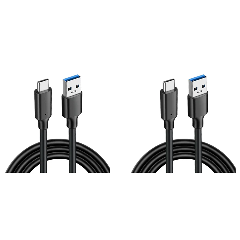 

【Sleek Design】2X USB3.2 10Gbps Type C Cable USB A To Type-C 3.2 Data Transfer USB C SSD Hard Disk Cable PD 60W 3A Quick Charge 3