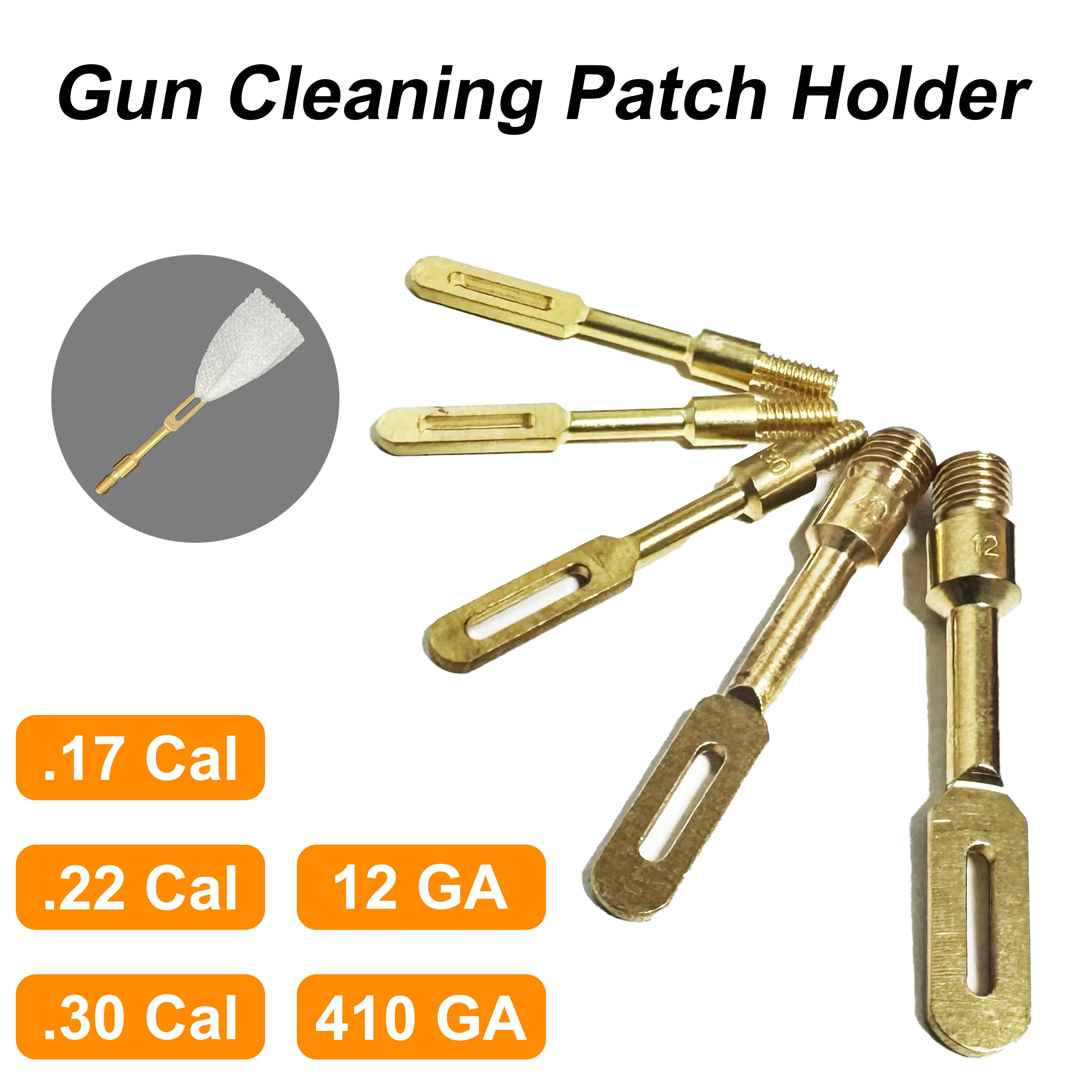 Jag de latón 8/32 para limpieza rifle y pistola – Multiple calibres - imagen 5