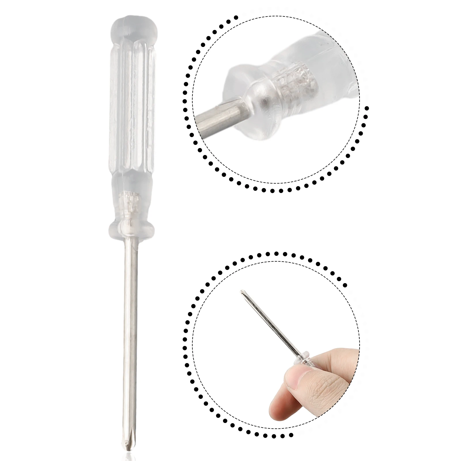 3.74Inch Small Mini Screwdriver Set Kit Repair Tool Slotted Cross Screwdrivers Head Precision Screwdrivers Hand Tools