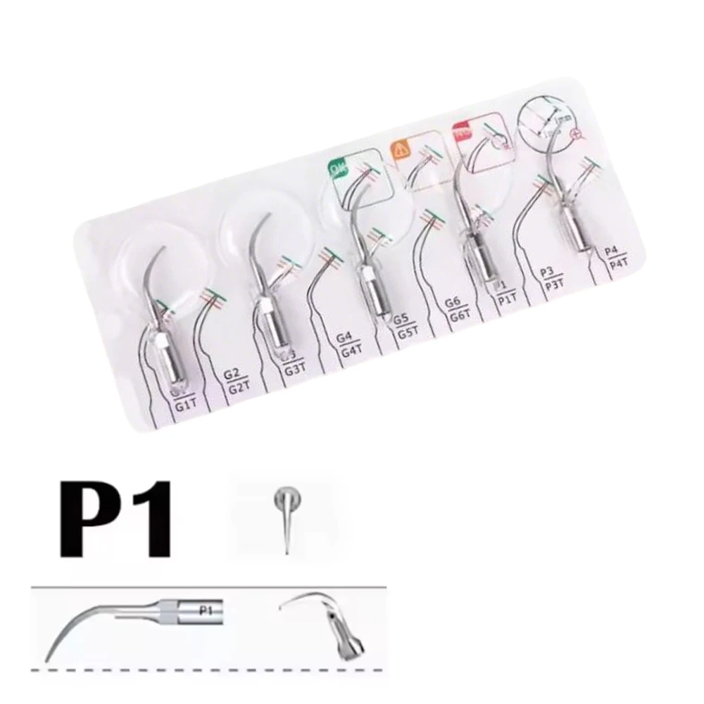 

Dental Ultrasonic Scaler Tips Satalec E-Series for EMS Perio Scaling Endo Cleaning Handpiece Compatible