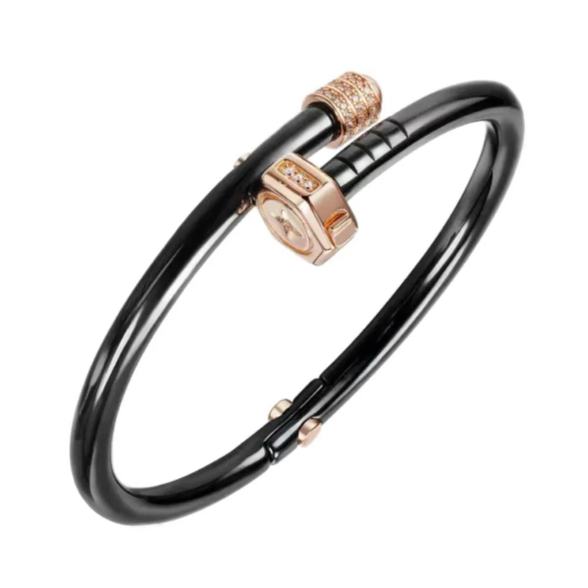 Unisex 925 Sterling Silver Black Onyx Bangle Bracelet for Men And Women