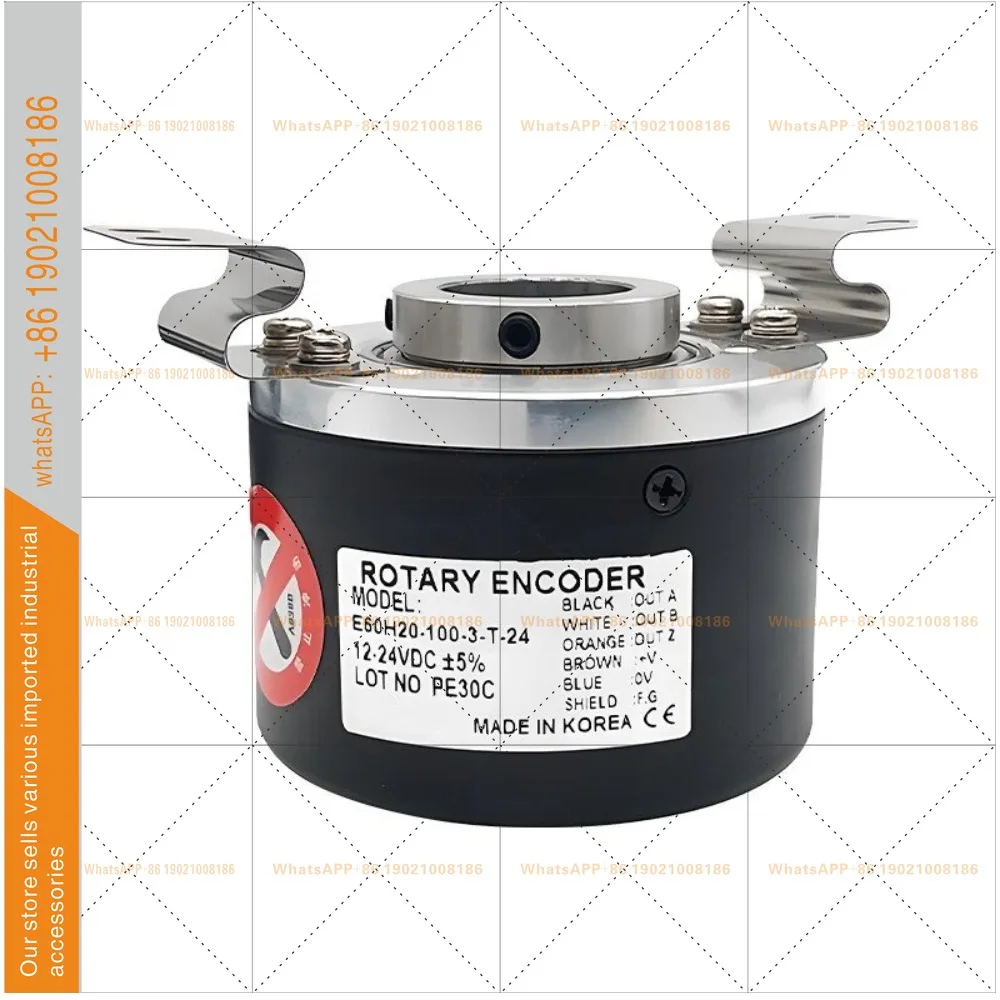 Autonix type E60H20-1024-3-T-24 hollow shaft encoder 1000-3-N-24600-360