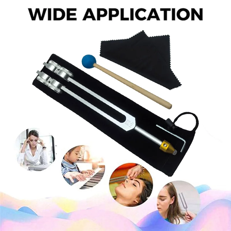 

A29Z-Tuning Fork Set,Tuning Forks With Base For Healing Chakra,Sound Therapy,Keep Body,Mind, Spirit Perfect Harmony