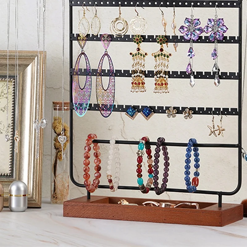 1PCS Must-Have For Organizers Hanging Jewelry Jewelry Display Rack Bracelet And Necklace Storage For Jewelry Display Durable