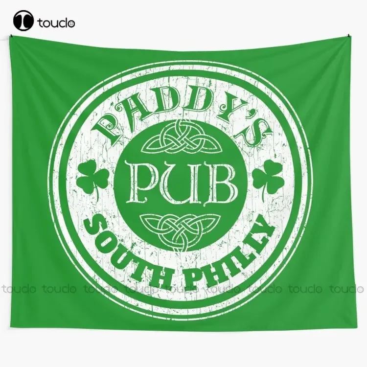 Paddy'S Pub Philadelphia Irish Tapestry Large Tapestry Wall Art Blanket Tapestry Bedroom Bedspread Decoration Wall Covering