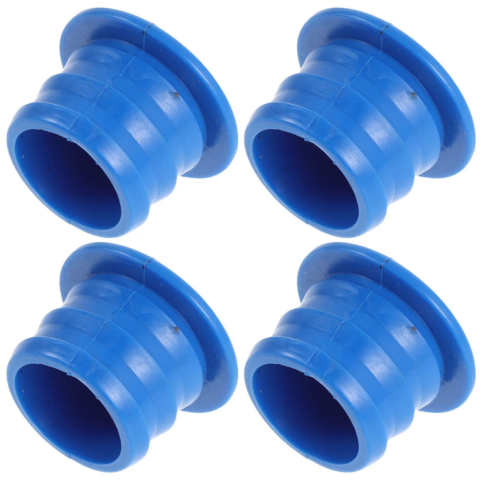 4Pcs Mop Trolley Bucket Stopper Leak Proof Plastic Drain Plug Replacement for Commercial Cleaning Cart School Hospital