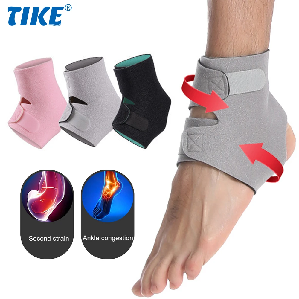 

TIKE 1 PC Breathable & Strong Ankle Brace for Sprained Ankle,Stabilize Ligaments,Prevent Re-Injury,Adjustable Ankle Support Wrap