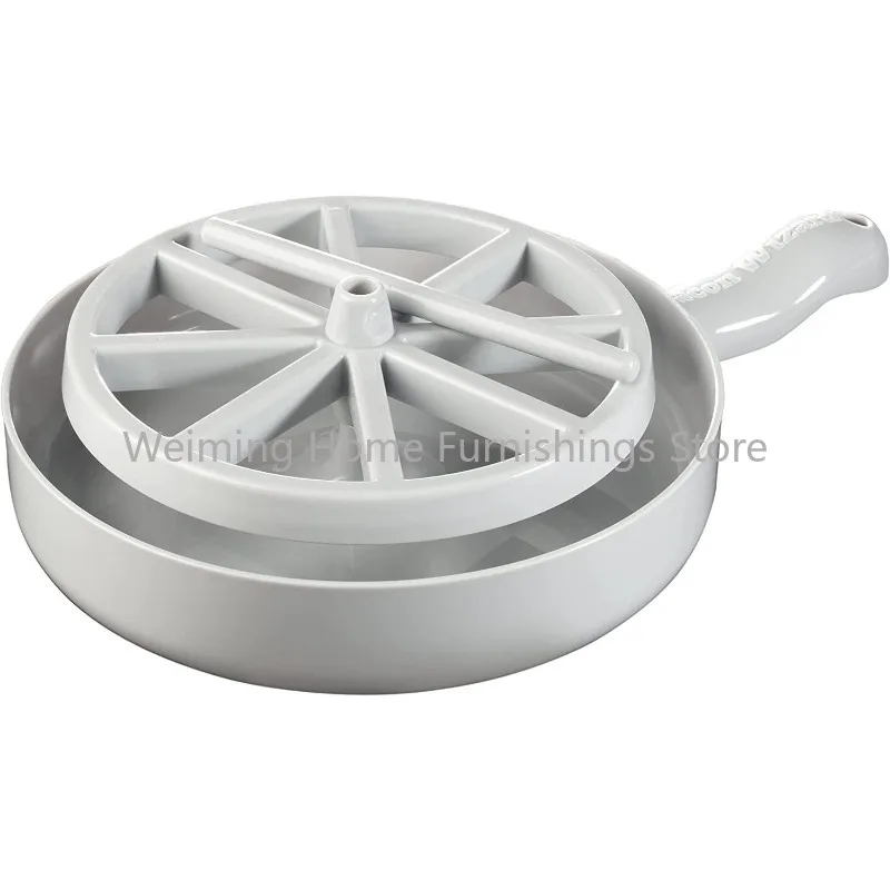 Microwave oven plastic barbecue grill