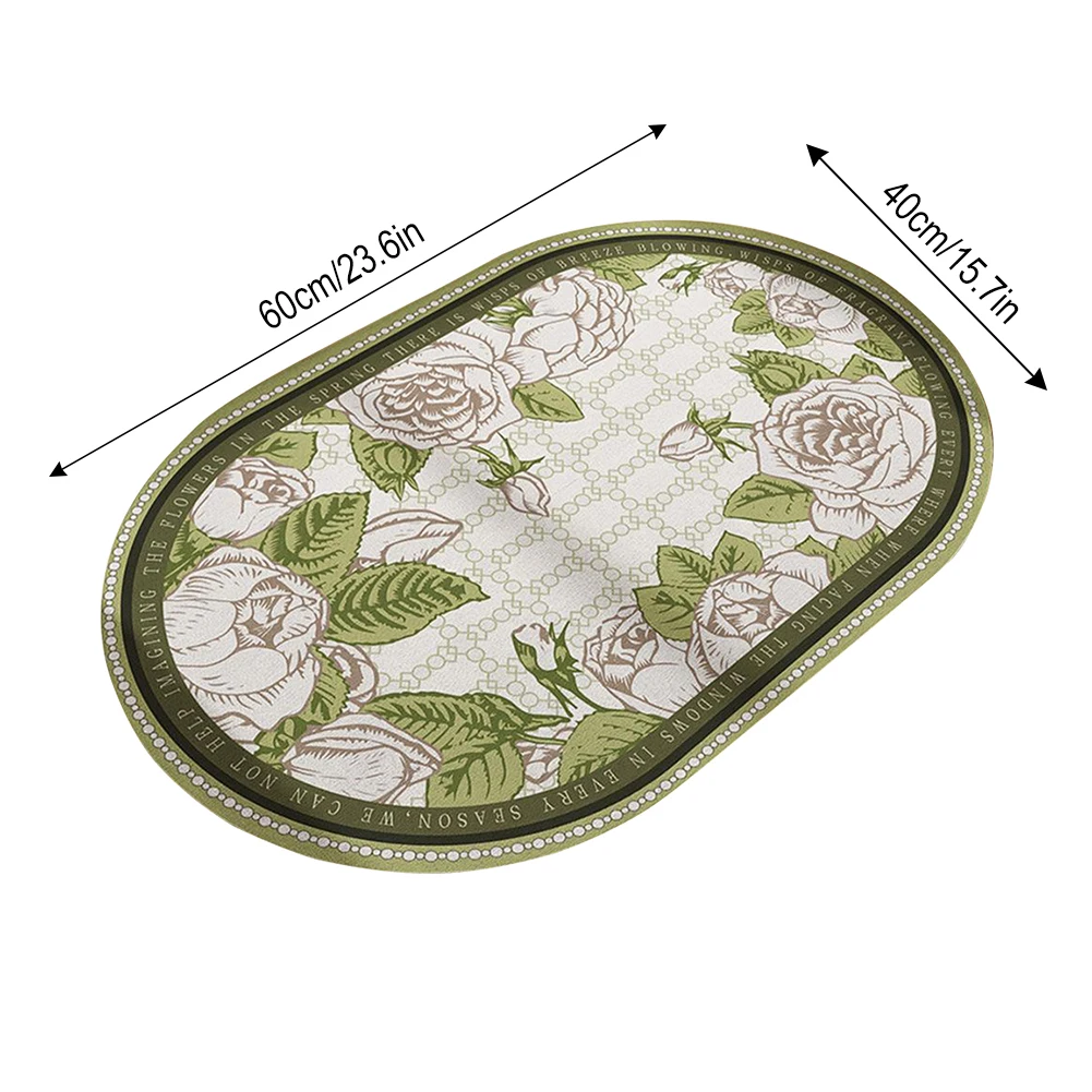 Bathroom Mat Super Absorbent Bath Mat Diatom Mud Quick Drying High Qualit Home Oil Proof Kitchen Front Doormat Non Slip Carpet