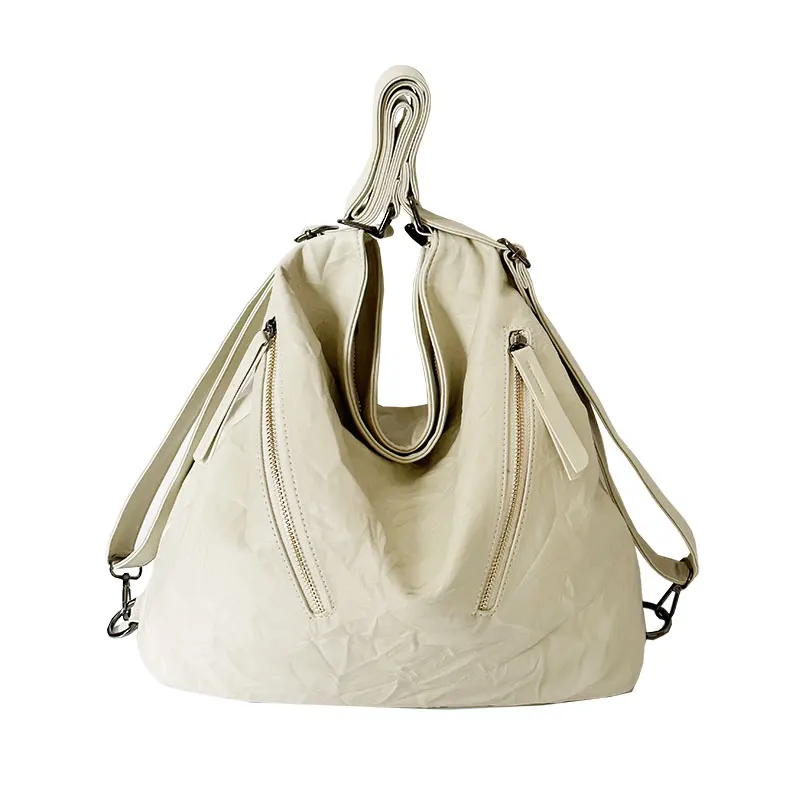 2023 New High Quality Pu Soft Large Capacity Pleated Shoulder Bag For Women's Advanced Single Shoulder Crossbody Bag For Women