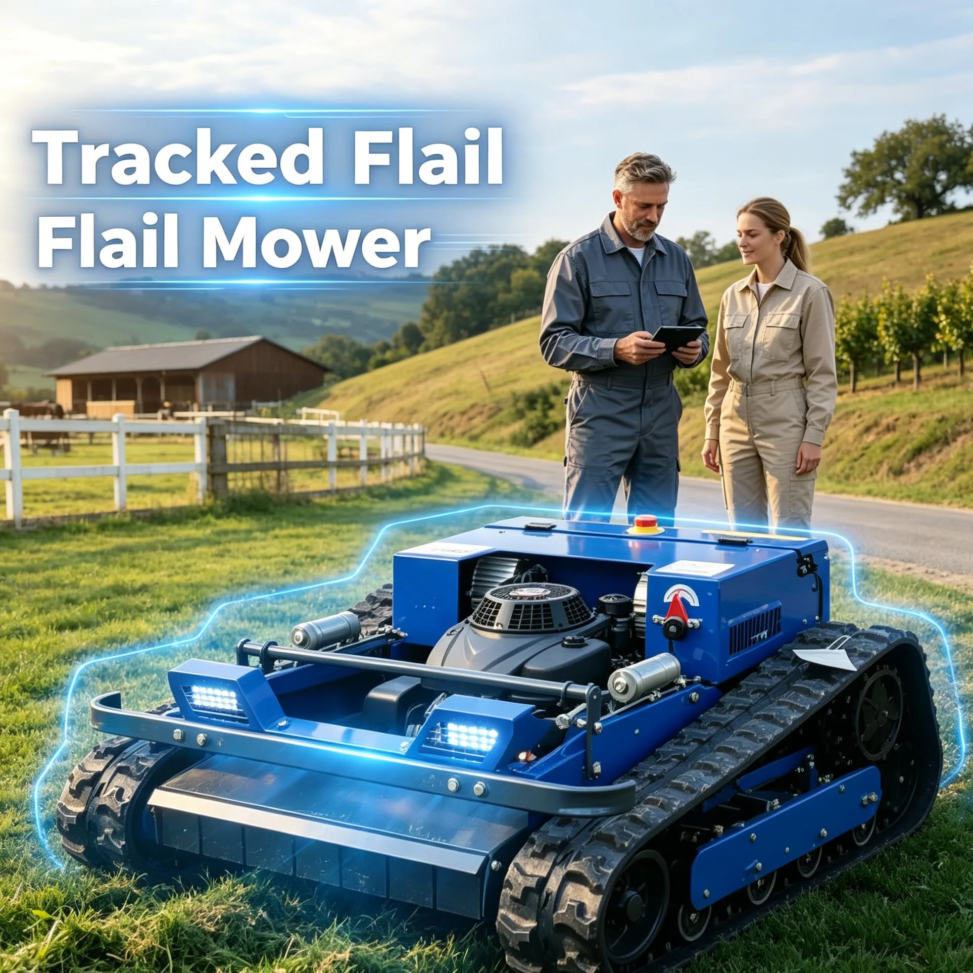 Customized Remote Control Lawn Mower for kindergarten outdoor lawn, round safe body, regular tidy trimming