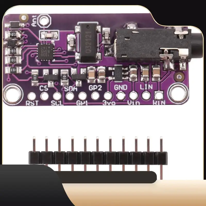 

SI4713 Стерео FM-передатчик (76-108 МГц) Радиомодуль, для динамиков, микрофонов, MP3-плееров, радиоприемников-T44C