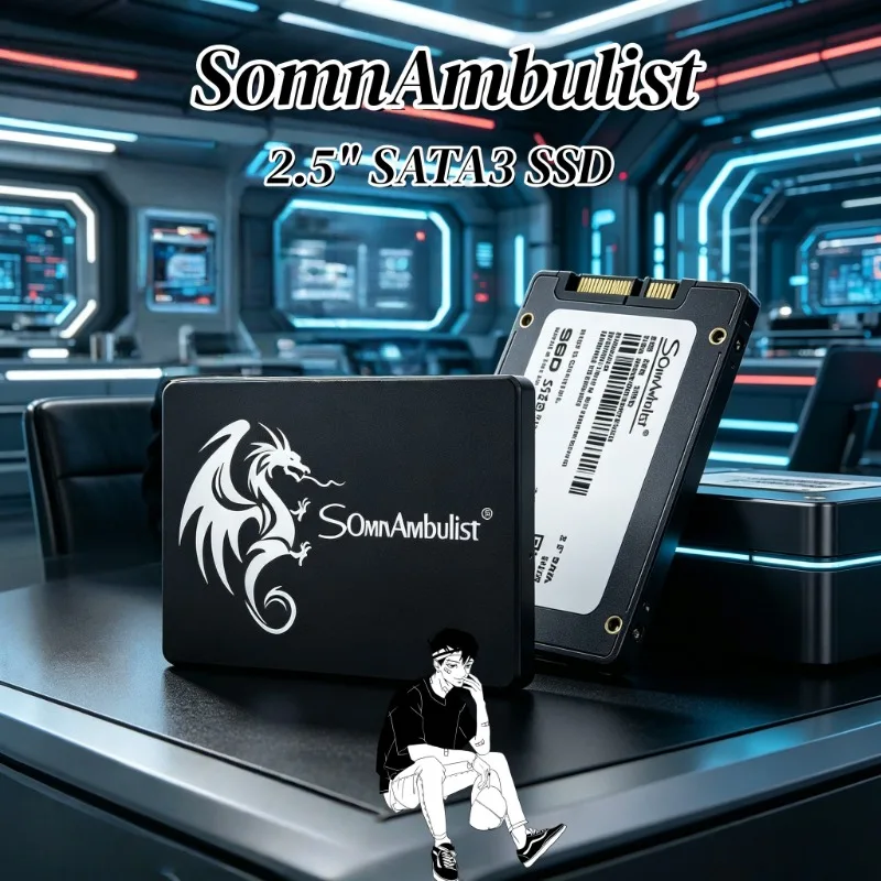 

Cheap SomnAmbulist 2.5" SATA3 SSD 128GB 256GB 512GB 1TB 2TB Low Power Consumption Internal PC Storage Solid State Drive