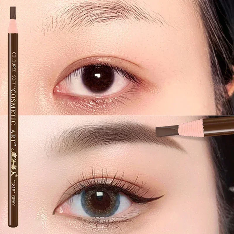 Eyebrow Pencil Waterproof Eyebrow Enhancers Long Lasting Brow Cosmetics Professional Makeup Brow Lift Feather Eyebrow Pencil