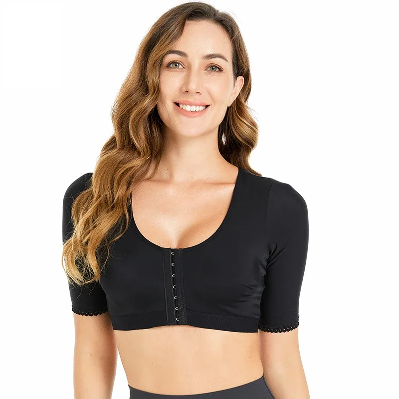 

Women Corsets Shoulder Posture Corrector Humpback Prevent Fajas Breast Up Upper Arm Shaper Slimming Corset Top Underwear