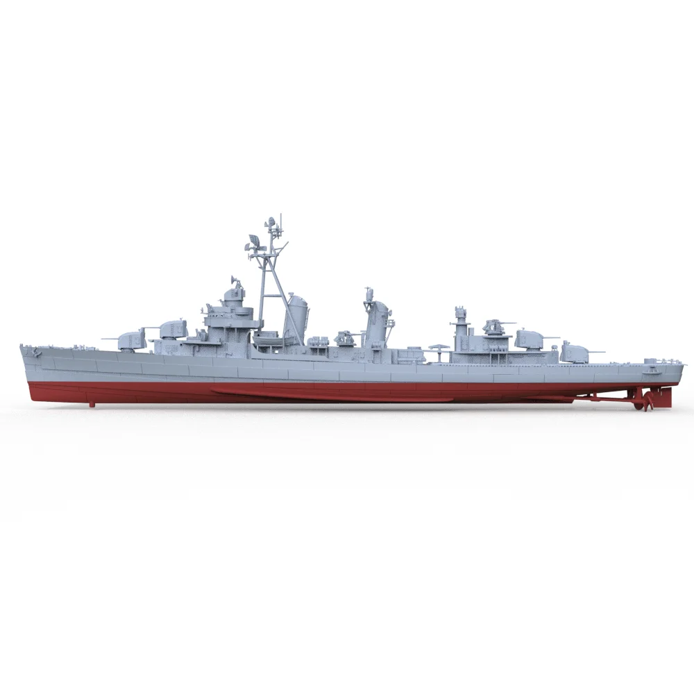SSMODEL SSC729 1/350 1/700 ミリタリーモデルキット ドイツ Z21 駆逐艦 Z4 1960 フルハル