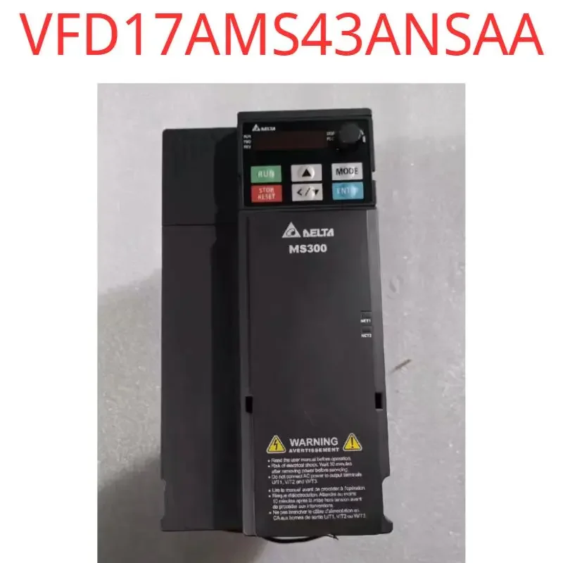 

Second-hand test OK MS300 inverter VFD17AMS43ANSAA, 7.5KW 380V