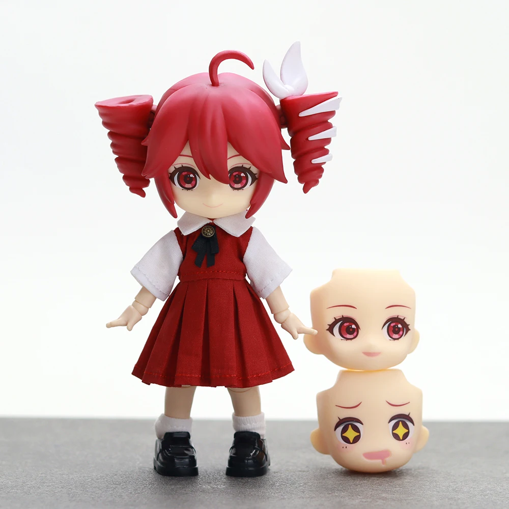 

Cut Kasane Teto Full Set Ob11action Figure Model Doll Toy Virtual Singer 12 Points Movable Model Doll Toy