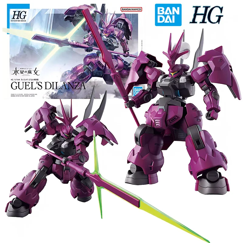 

Bandai HG 1/144 Расширительная 14 см Гундам ведьма из Меркьюри 14 см аниме оригинальная экшн-фигурка Модель Детская игрушка подарок