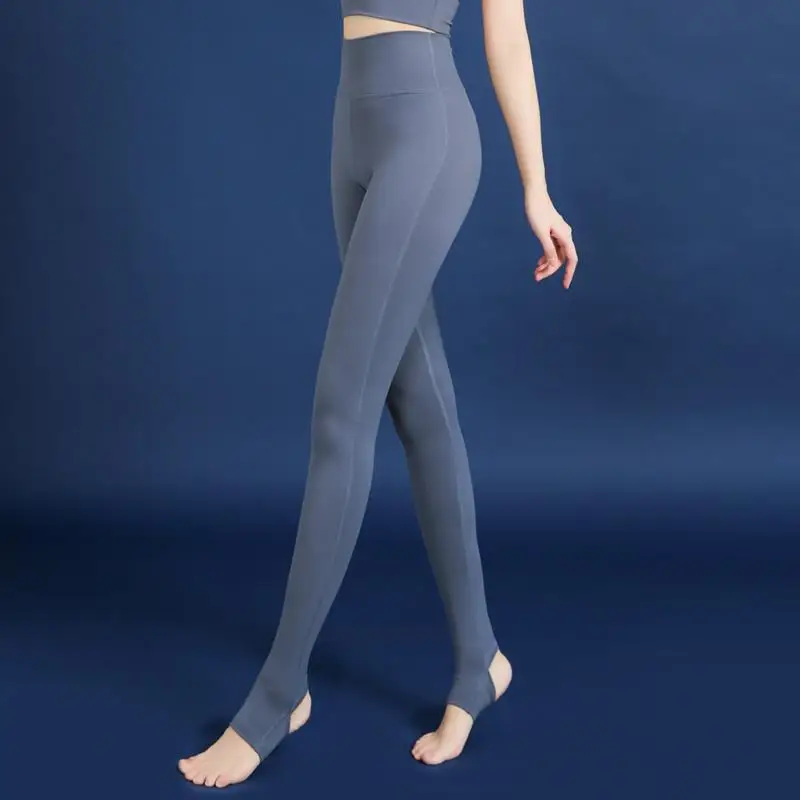 Kurvige Leggings Frau mit Bohemia-Wärmer für Damen, koreanisches Spleißen, Sportparty, Farbverläufe, über dem Knie blockiert, beliebt, sexy