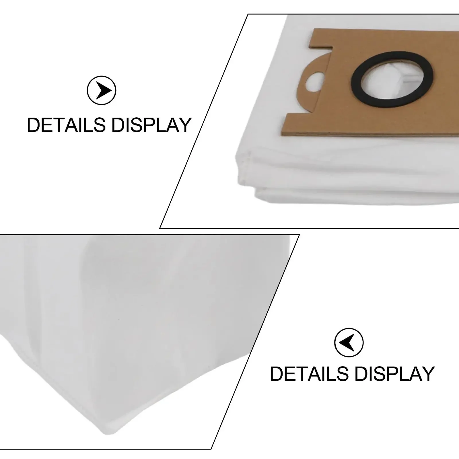 Easy To Install Vacuum Bags Hygienic Dust Containment SD85 Replacement Bag Easy Installation Long-lasting Reliability