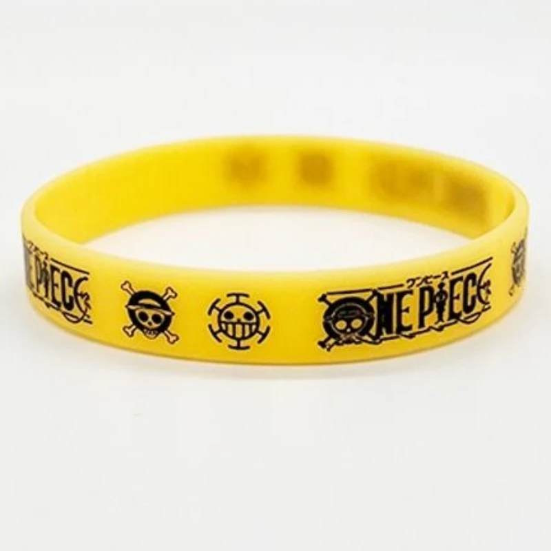 One Piece Luffy Roronoa Zoro Nami Mode Personalisiertes Silikon-Armband Paar Hochwertig Aussehendes Sport-Cosplay-Armband Geschenk Großhandel – Detail 6
