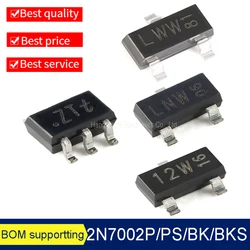 10 sztuk Origina 2 n7002 2 n7002p PS 2 n7002bk 2 n7002bks oznaczenie 12W LWW ZTt LNW SOT-23 SOT363 dioda SMD