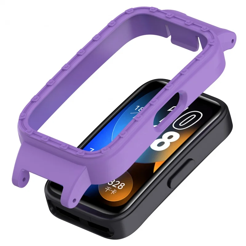 Anti-queda Dustproof Shell Film para relógio inteligente, capa protetora para pulseira Huawei 8, 12mm, 14mm