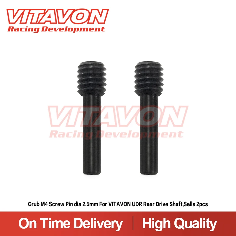 

Винтовой штифт VITAVON CNC Alu M4, задний драйвер из закаленной стали для UDR