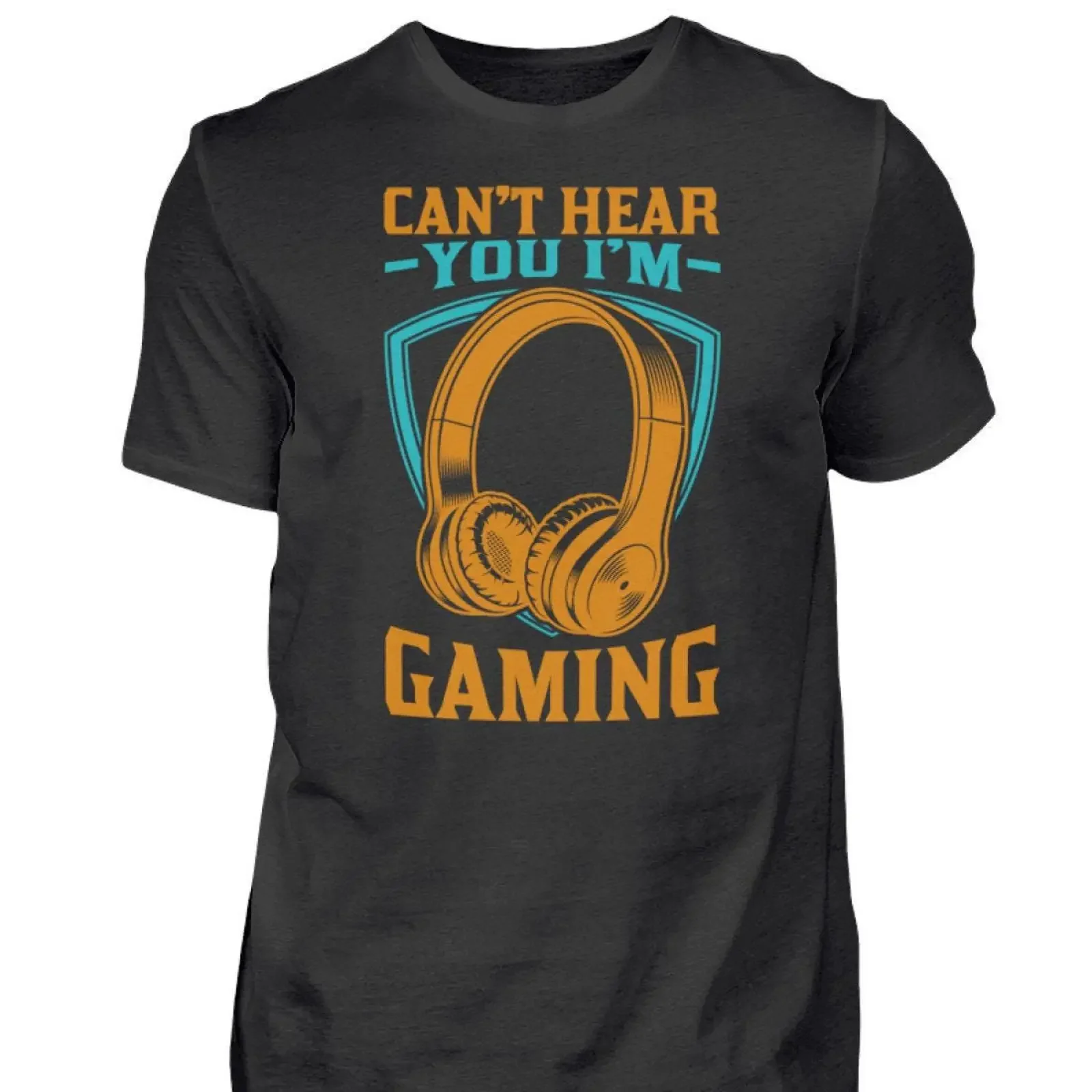 Cant Hear You In Gaming T Shirt for Gamer Headset Men amp 39 s vintage Washed Breathable fashion Stretched Slightly graphic