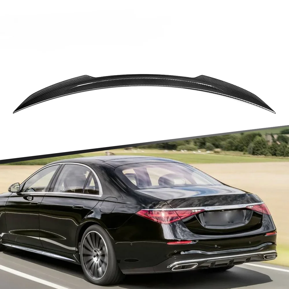 

2022 New style Dry carbon fiber spoiler for S class W223 2021-IN