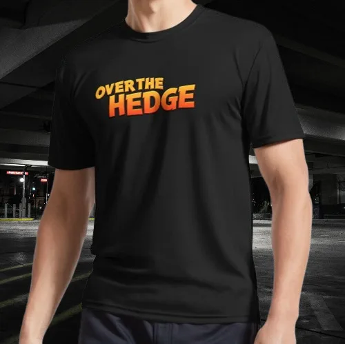 Over the Hedge Logo Active T-Shirt Funny Logo Tee Men's T-Shirt