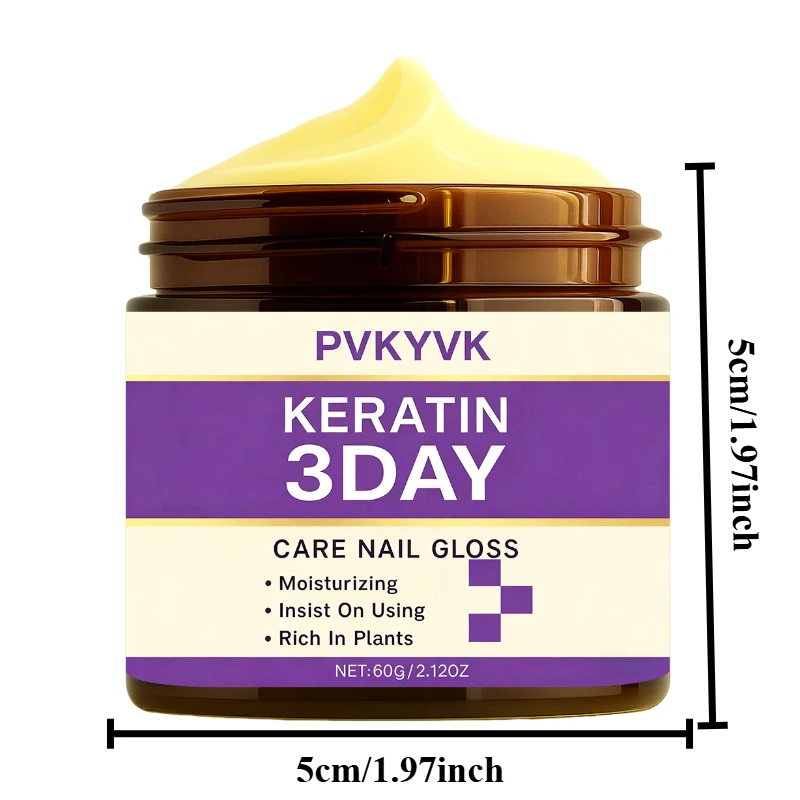 كريم العناية بالقدم 60 جرام - يعزز مظهر الأظافر المناسب للعناية بالأظافر الجافة والخشنة والهش وترطيب وتنعيمها