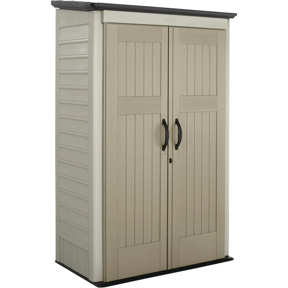 

Outdoor Storage Shed With FloorWeather Resistant Organization ShedsStorage --Backyard//Toys/Garden Tools/Porch/Patio Cushions