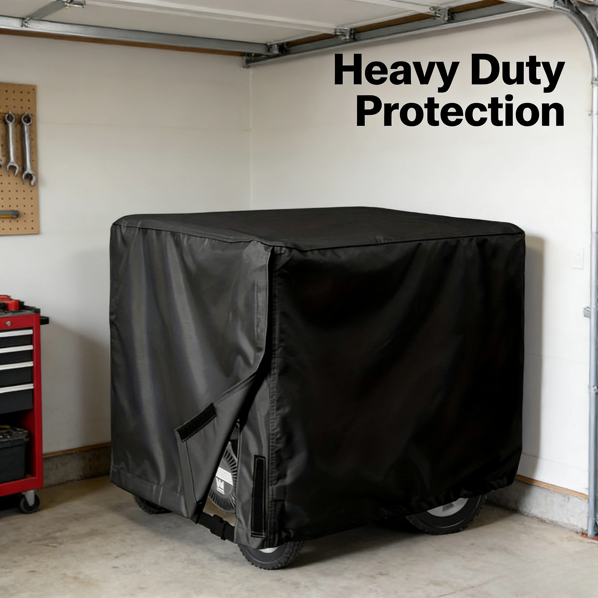 

Waterproof Generator Cover Heavy Duty Dust UV Protection Outdoor Generator Protector Universal Fit for Most Generators