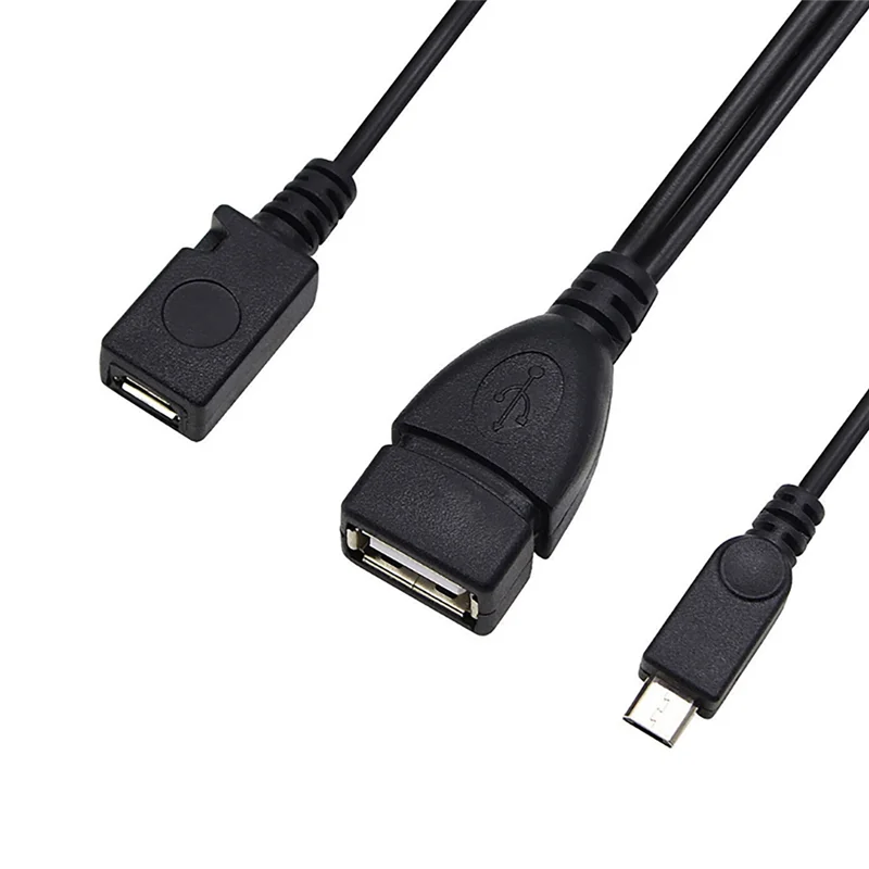 컴팩트 1세트 USB 2.0 - RJ45 어댑터 USB 2.0 어댑터 케이블 LAN 이더넷 어댑터 (미르코 OTG 포함) 아마존 파이어 TV 3 또는 스틱 GE용