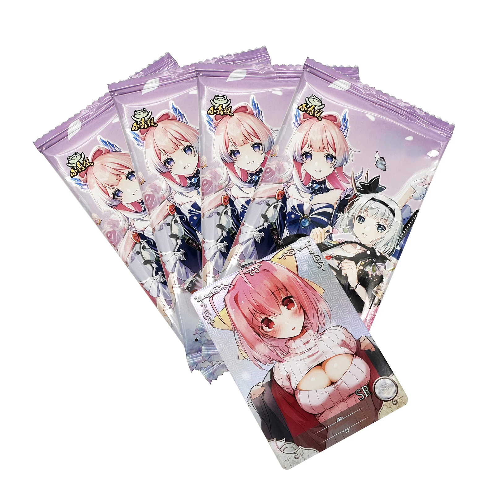 150 Pieces 30 Packs Goddess Story Wind and Snow Moon Flowers Anime Collection Cards Birthday Gift Beatiful and Pretty Card