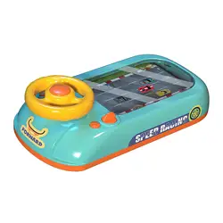 Simulation Driving Steering Wheel Toys Sounding Toy Birthday Gift Development Simulated Driving Controller for 3 Years Old Kids