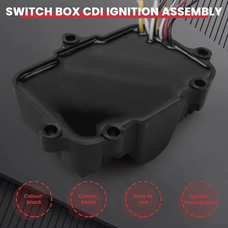 Switch Box CDI Power Pack Black Automotive Supplies For Mercury Mariner Outboard 6Hp 8Hp 9.9Hp 10Hp 15 20 25 35Hp