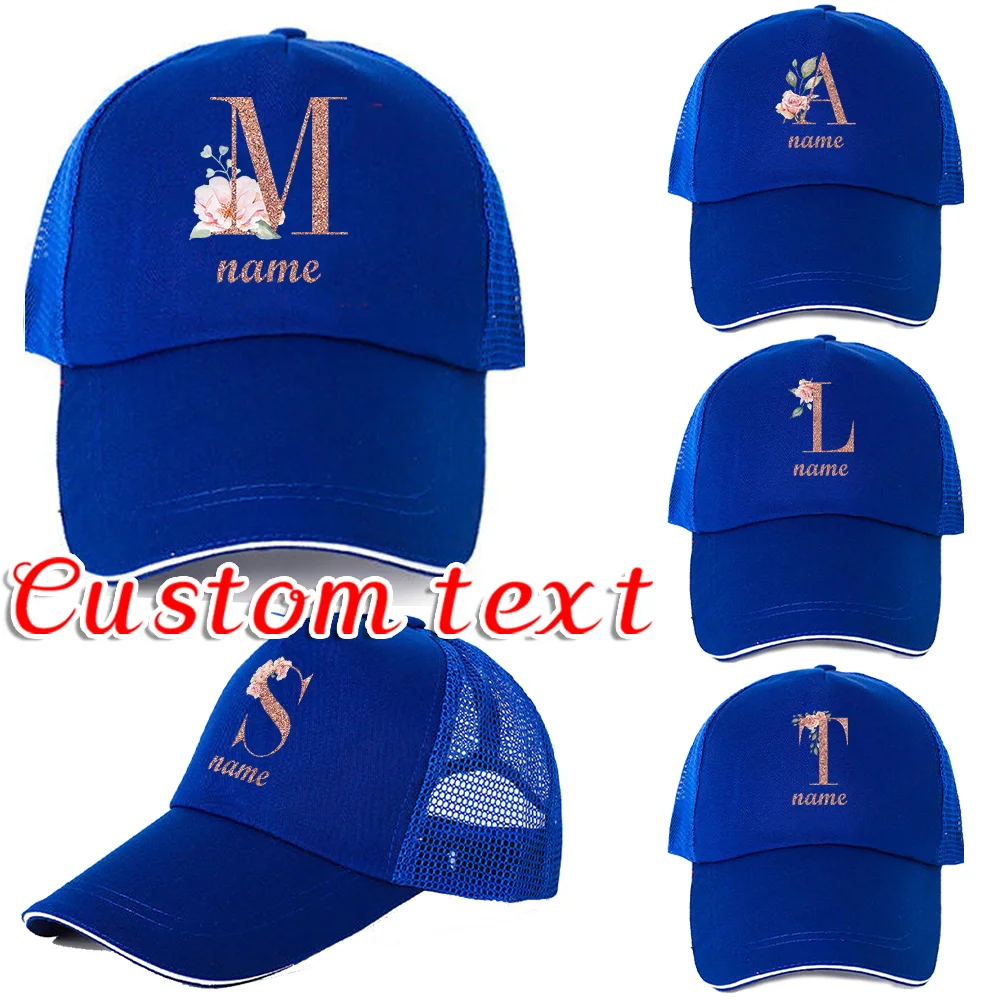 

Бейсбольная кепка с персонализированным именем, спортивные козырьки на открытом воздухе, шляпы Casquette, винтажная шляпа с утиным языком, повседневные дышащие кепки