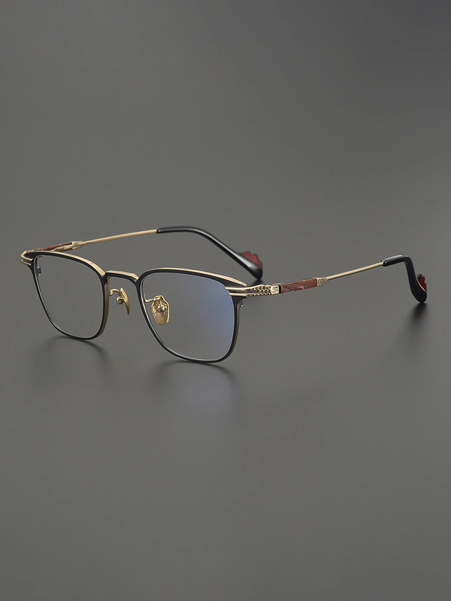 

Handmade Carved Vintage Glasses Frame Men Optical Prescription Custom Eyewear Titanium Women Myopia Reading Business Eyeglasses
