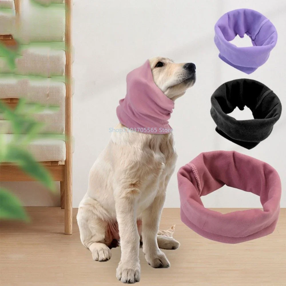 Hat for dogs Dog grooming earmuffs warm noise-proof earmuffs pet ear cover cloth hat Winter Windproof Hats Puppy Pet Accessories