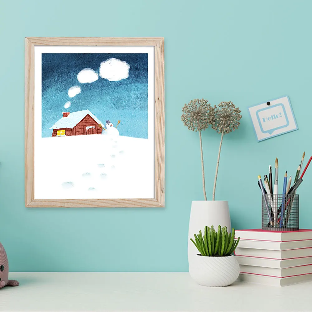 Artwork Picture Frame Front Opening Artwork Display Storage Frames 5.9x4.3 Inner Frame for Kids Drawings Artworks Art Projects