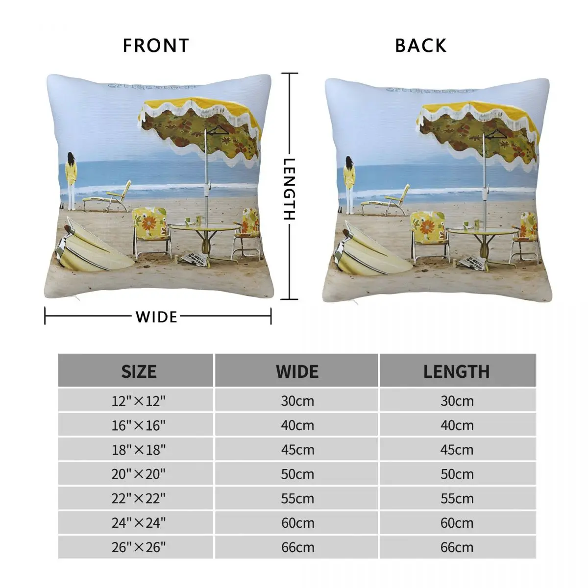 Neil Young On The Beach Album Square Pillowcase Polyester Linen Velvet Creative Zip Decor Throw Pillow Case Room Cushion Cover